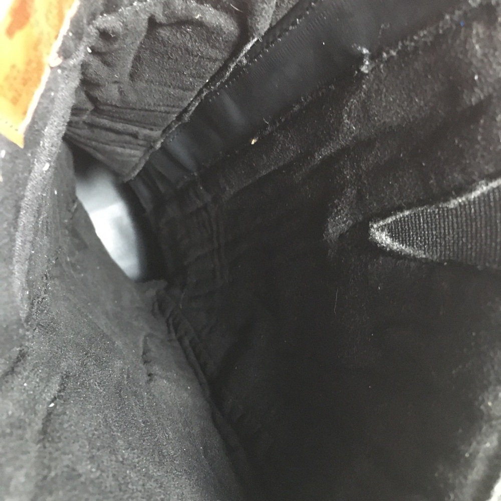 Women's HARLEY DAVIDSON Motorcycle D81489 Savannah Black Leather Boots Size 10 - Picture 10 of 11